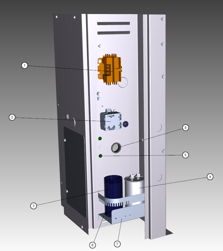 CVDF1400 Condensing Unit - Start Components